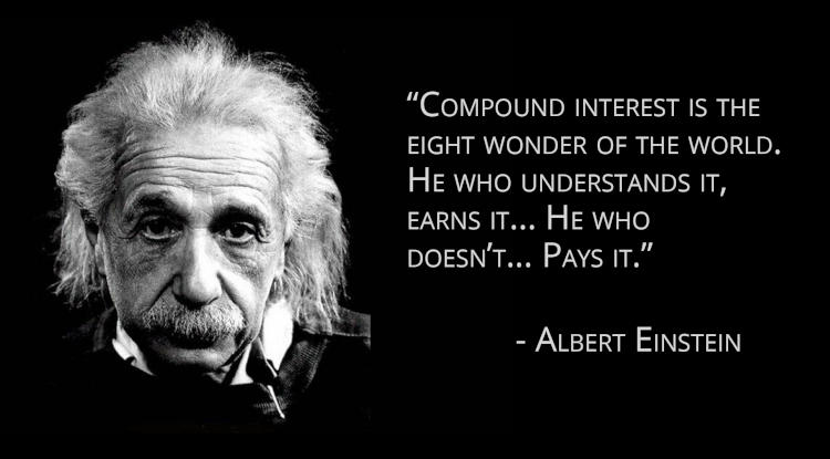 einstein quote on compound interest the power of compound interest 750x415